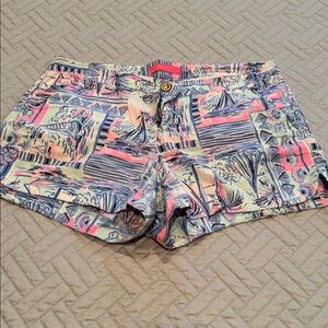 Lilly Pulitzer Multicolor Patterned Women Shorts
